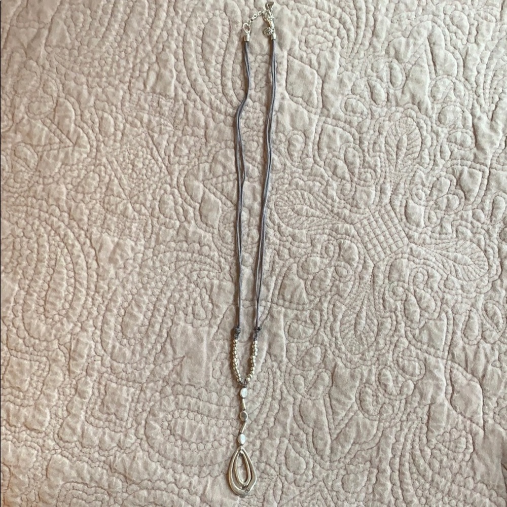NWOT silver necklace. - Picture 2 of 3